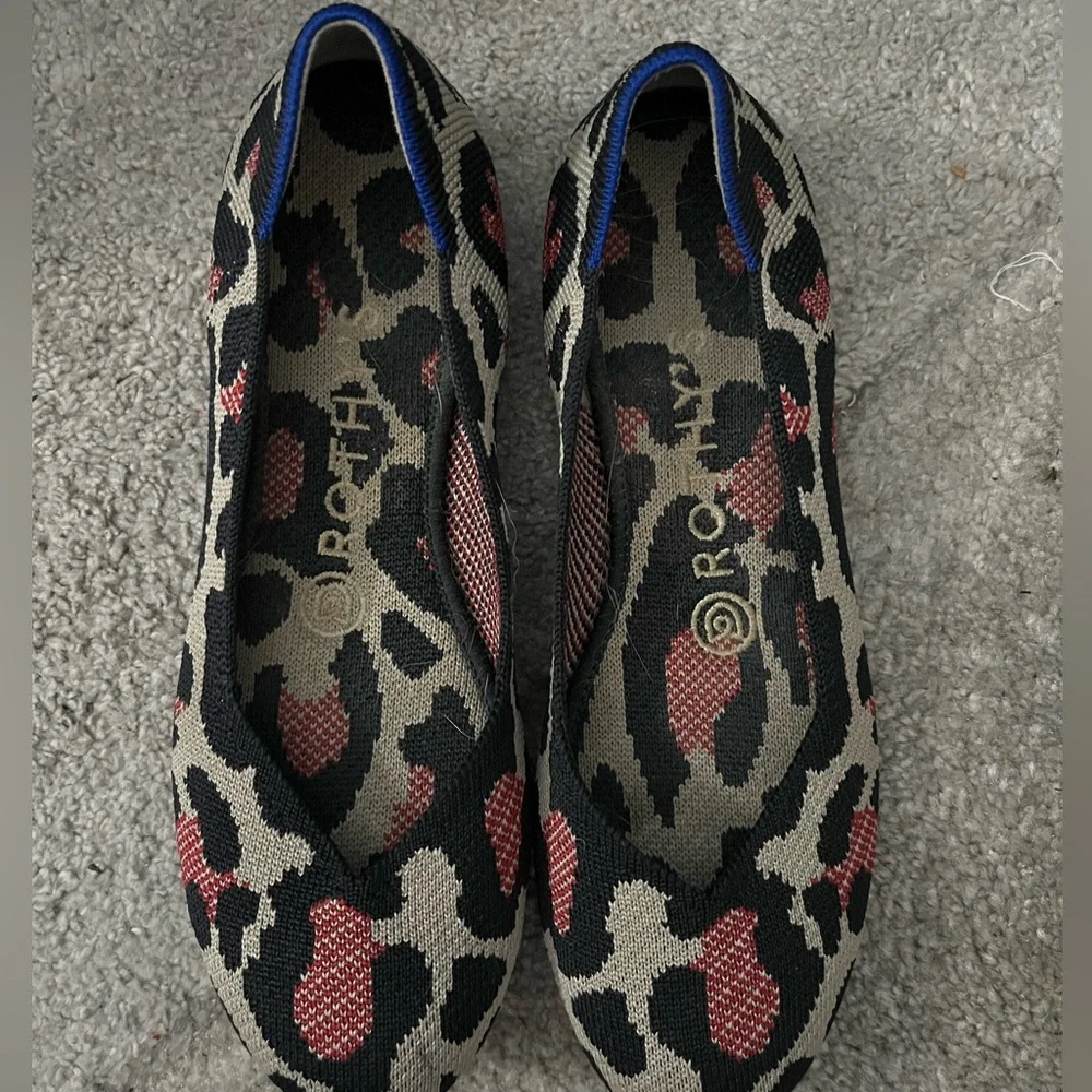Leopard Print Rothys - Picture 2 of 4
